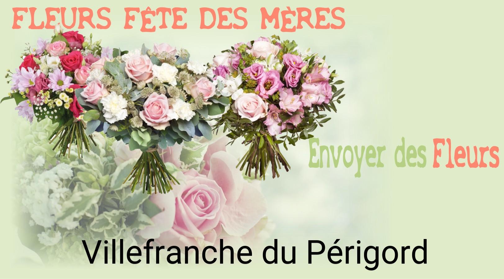 Bouquet de Fête des Mères livré à Villefranche-du-Périgord
